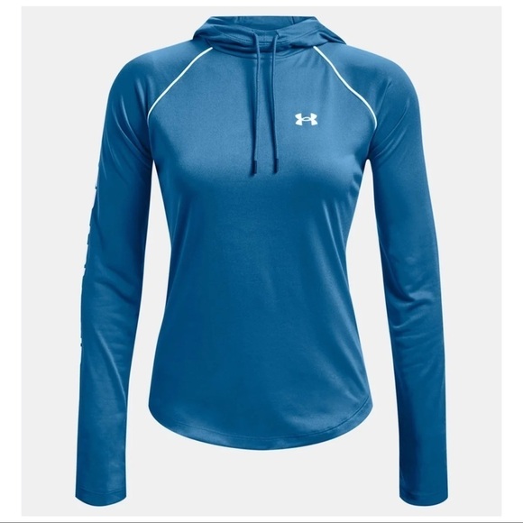 (NWT) Under Armour Women's Velocity Wordmark Hoodie, XS - Picture 1 of 11